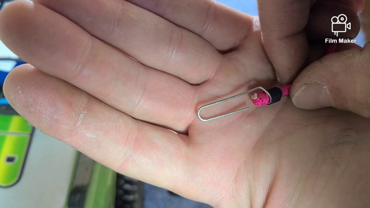 DIY home made bungee cord and net.