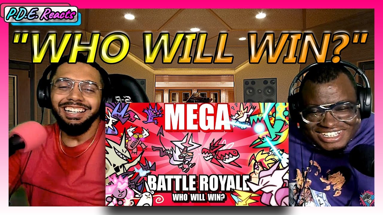 PDE Reacts | Mega Pokémon Battle Royale (Terminalmontage)