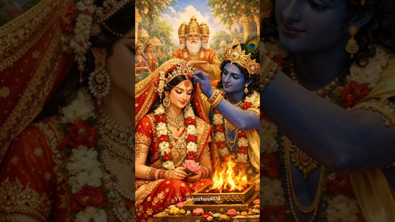 Radhakrishna Vivah Status Video 2026 🦚💝 || Coming Soon || #radhakrishna #shorts #radhakrishnavivah