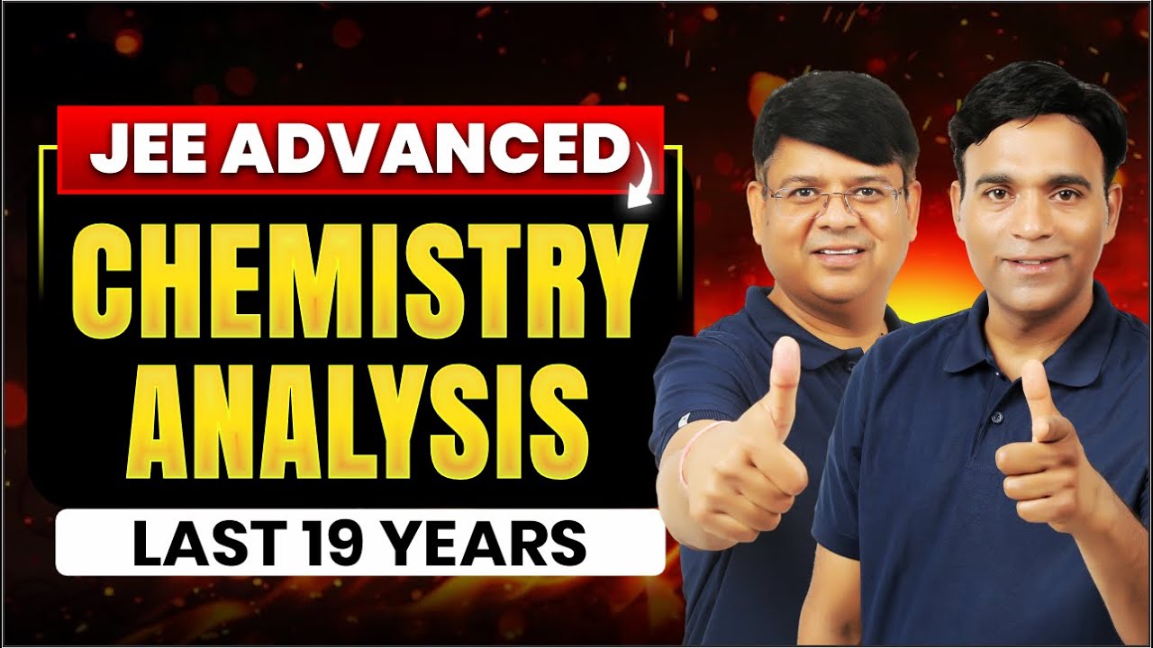 📊 JEE Advanced Chemistry Paper Analysis: What’s Changing Over 19 Years? |  Must-Know Insights