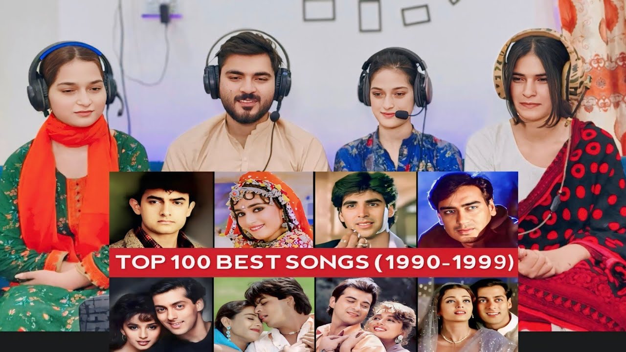 TOP 100 Best Bollywood Songs (1990–1999) | 10 Songs Per Year