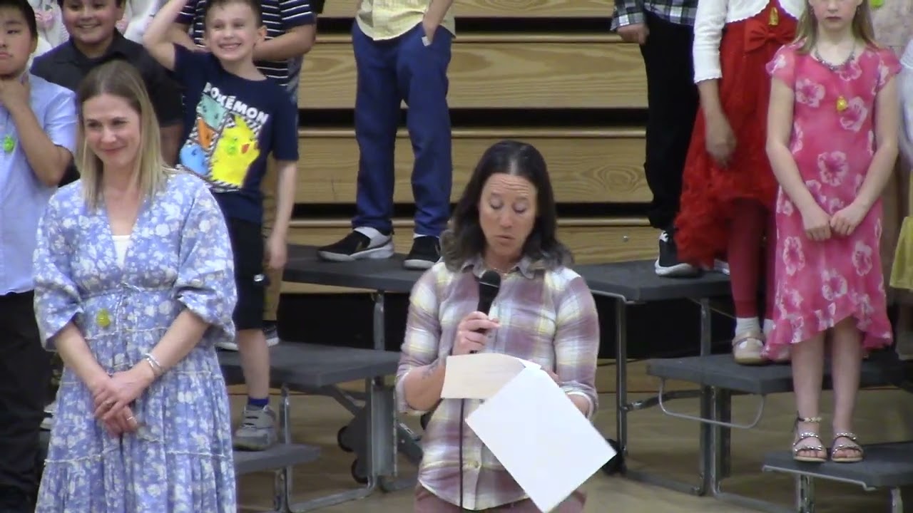 Central-Denison Third Grade Students present 