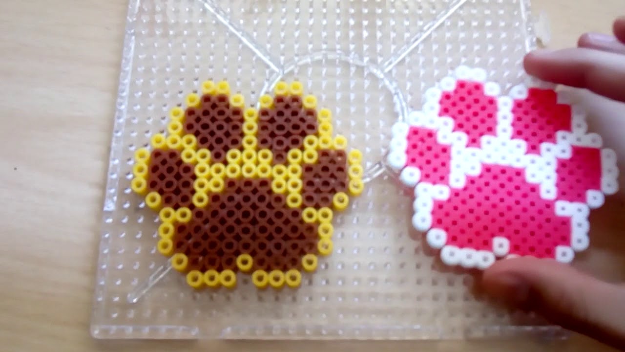 Huella de perro Hama Beads