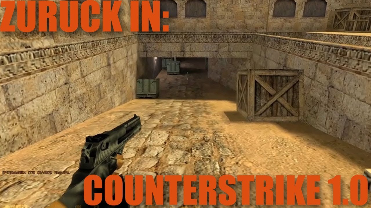Zurück in: Counterstrike 1.0 Gameplay & Waffen Analyse Deutsch ft. Glock18, Ak47 & AWP | Grasyl