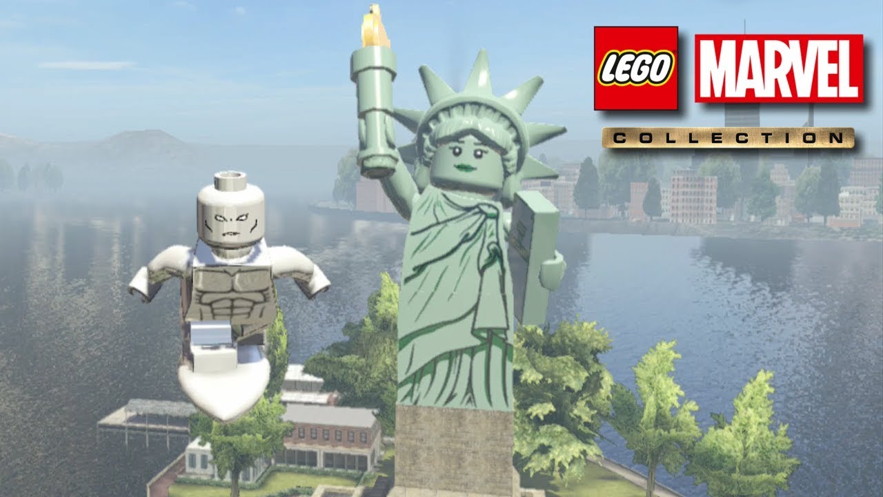 Silver Surfer Open World Free Roam Gameplay - LEGO Marvel Collection
