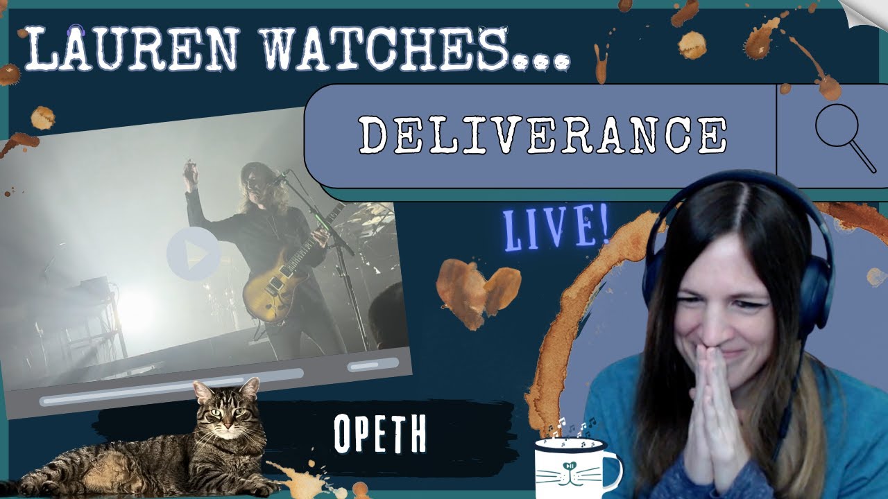 Deliverance Live (Again?) with Band Intros | Opeth Reaction