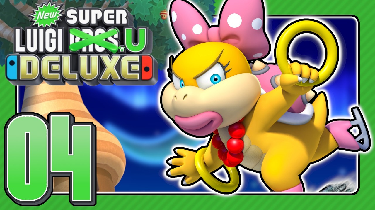 NEW SUPER LUIGI U DELUXE🌰#4: Wendy auf Glatteis!