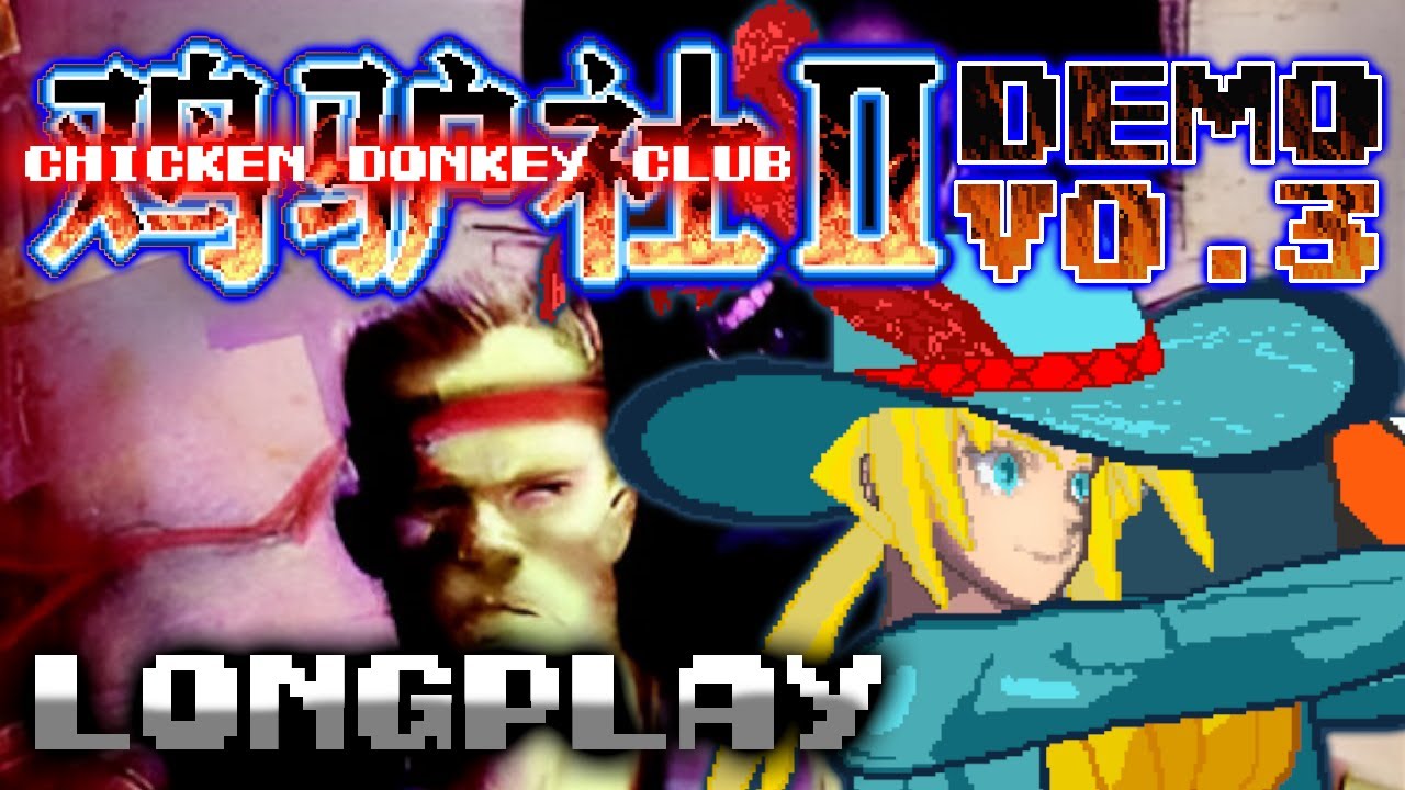 CHICKEN DONKEY CLUB 2 V0.3 (PC,FANGAME) LONGPLAY