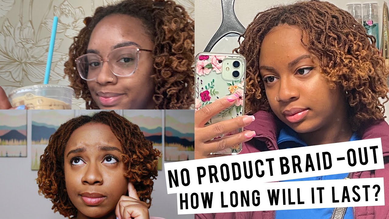 How Long Will a No-Product Braid Out Last on my #microlocs ? | Tommie Marie