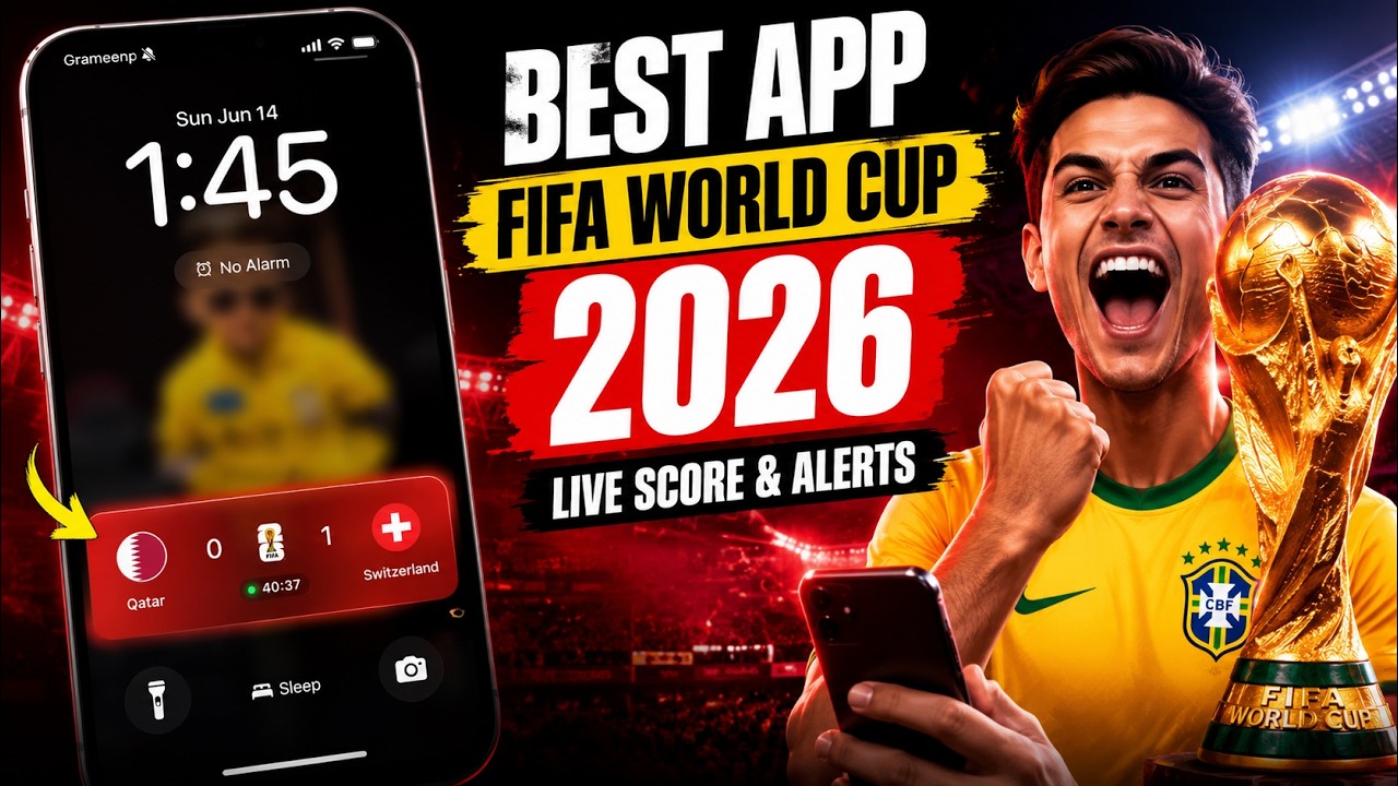 Best App for FIFA World Cup 2026 Live Score | Live Match Alerts & Updates