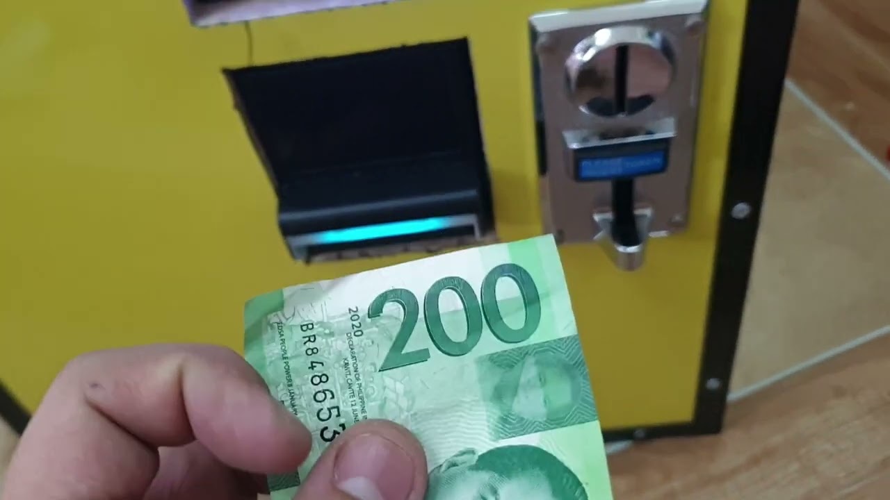 Easyelectronyx smart bill to coin changer with box