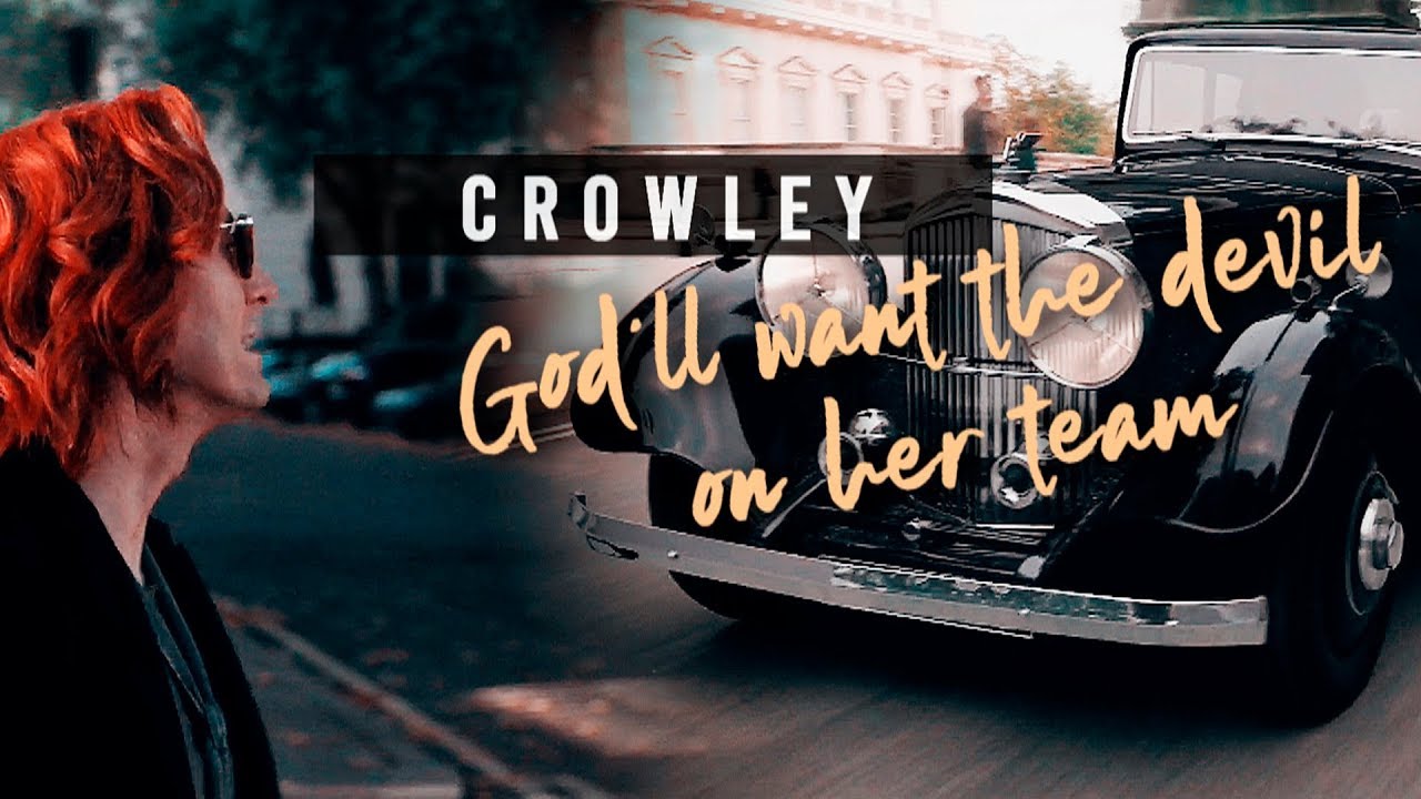 anthony j. crowley | good omens | god'll want the devil on her team;