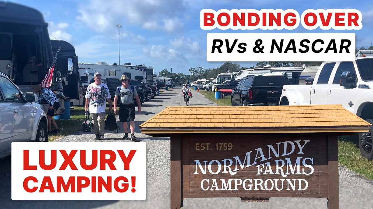 Bonding Over RVs & Nascar | Normandy Farms Campground
