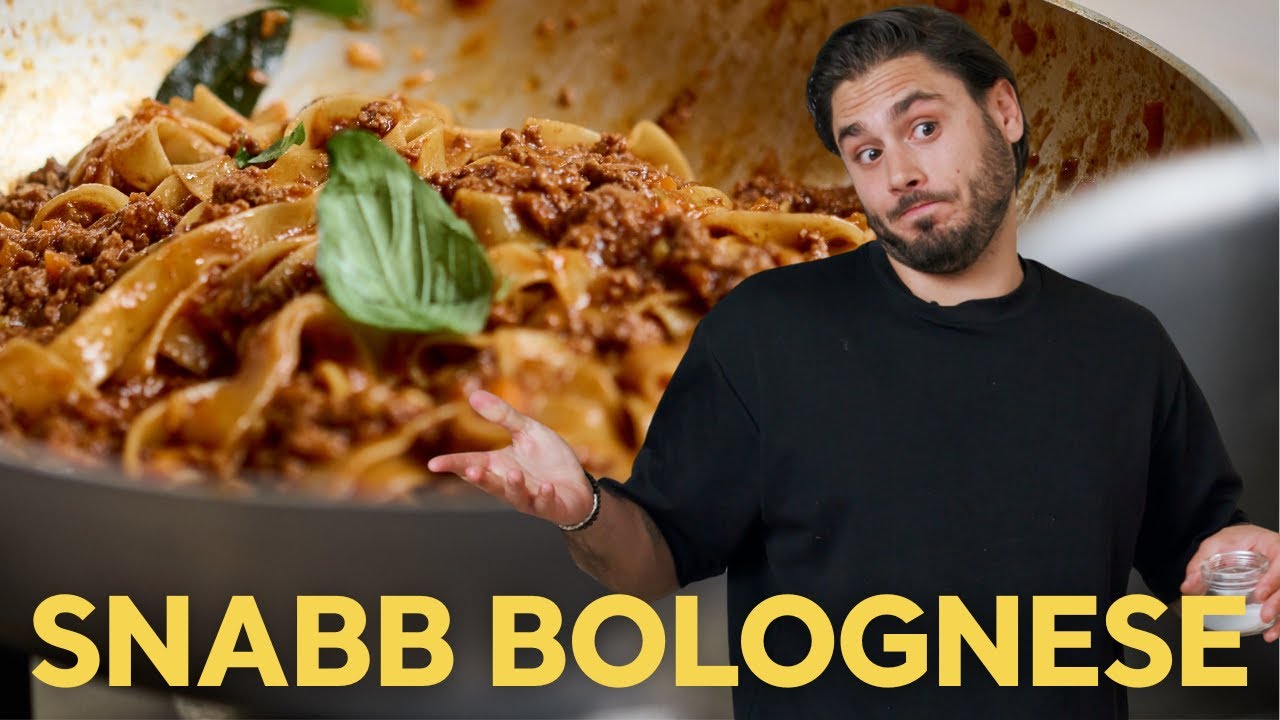 Supergod bolognese på 20 min! – Oliver Ingrosso