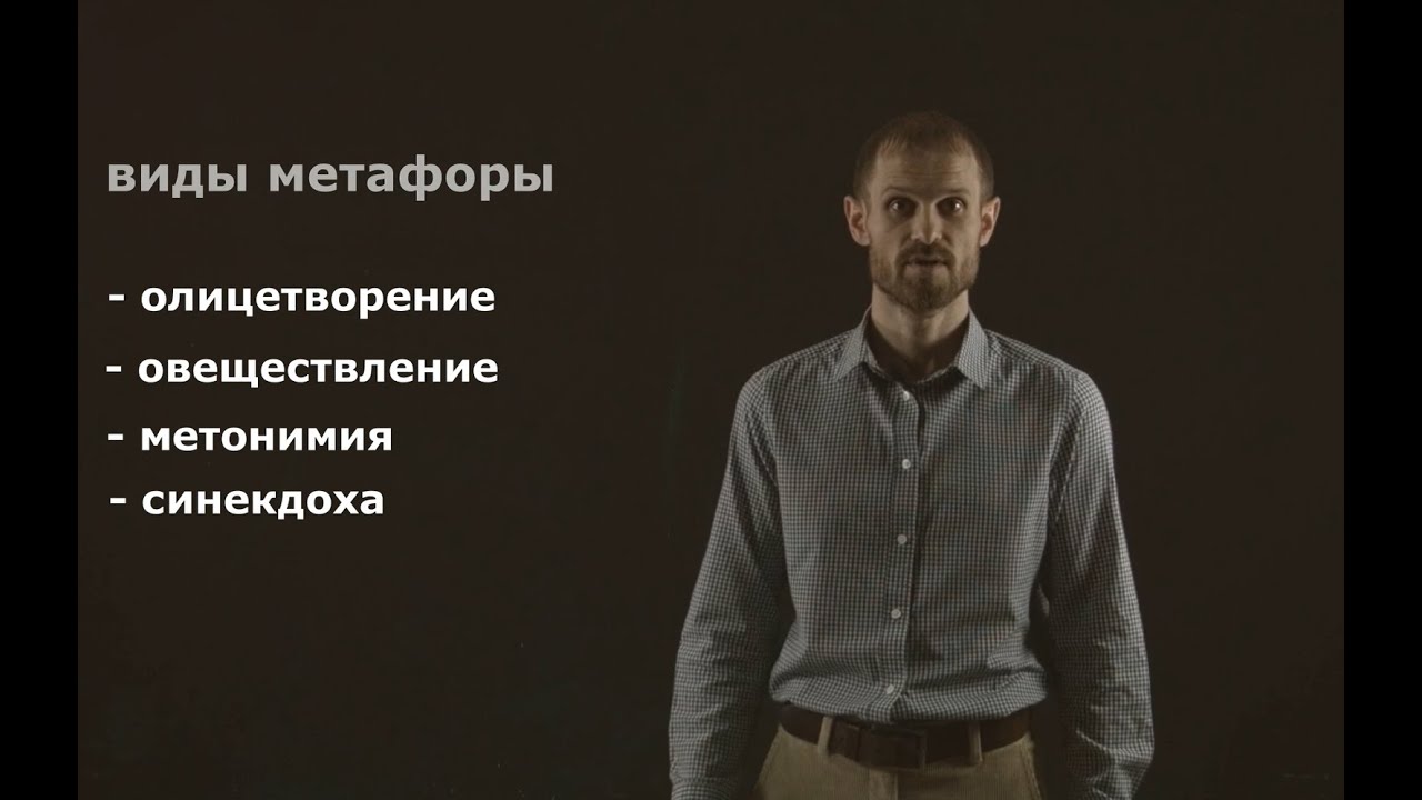 Метафора и её разновидности. Олицетворение, овеществление, метонимия, синекдоха.