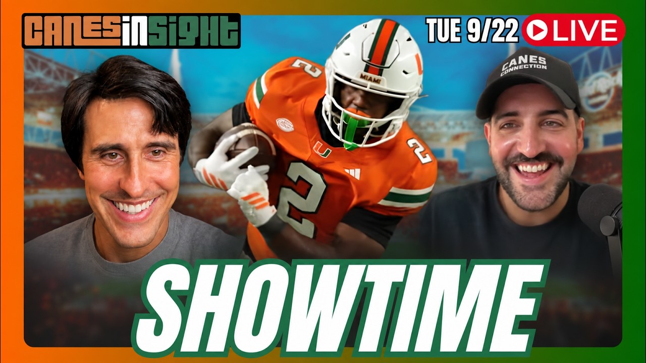 ADVERSITY: Golden Cane Mike Ryan Talks Miami Hurricanes  Ready to Step Up Against Central Michigan