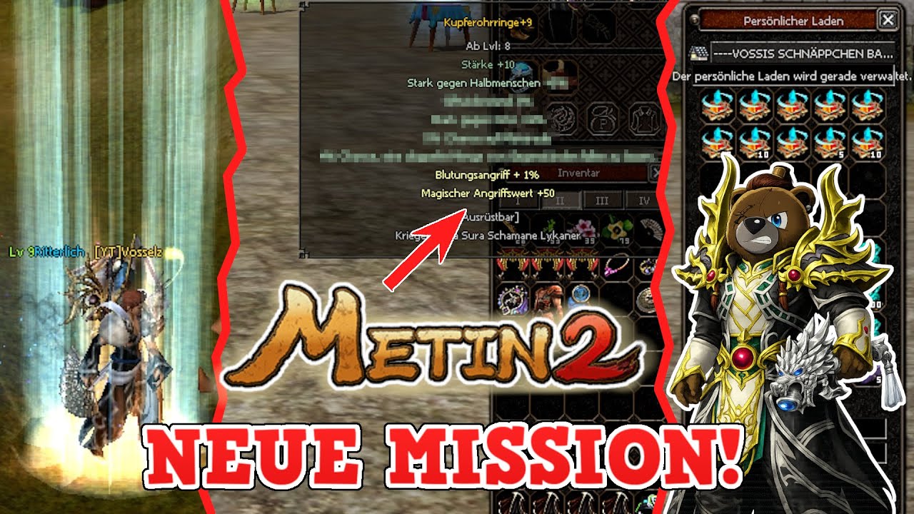 Metin2 Tigerghost | LEVEL ❌❌ IMBA CHAR / FKS CHALLENGE  [#09] Let´s Play Metin2.de Vossi