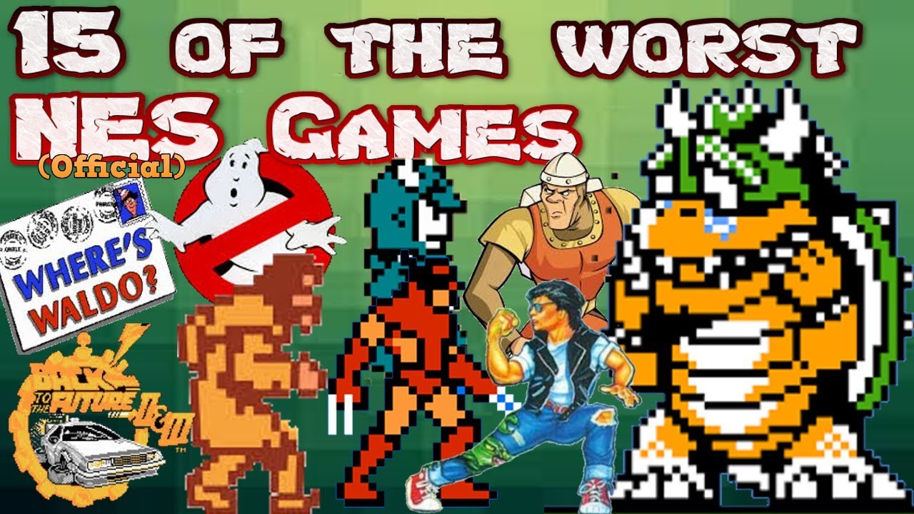 15 ХУДШИХ ИГР ДЛЯ NES