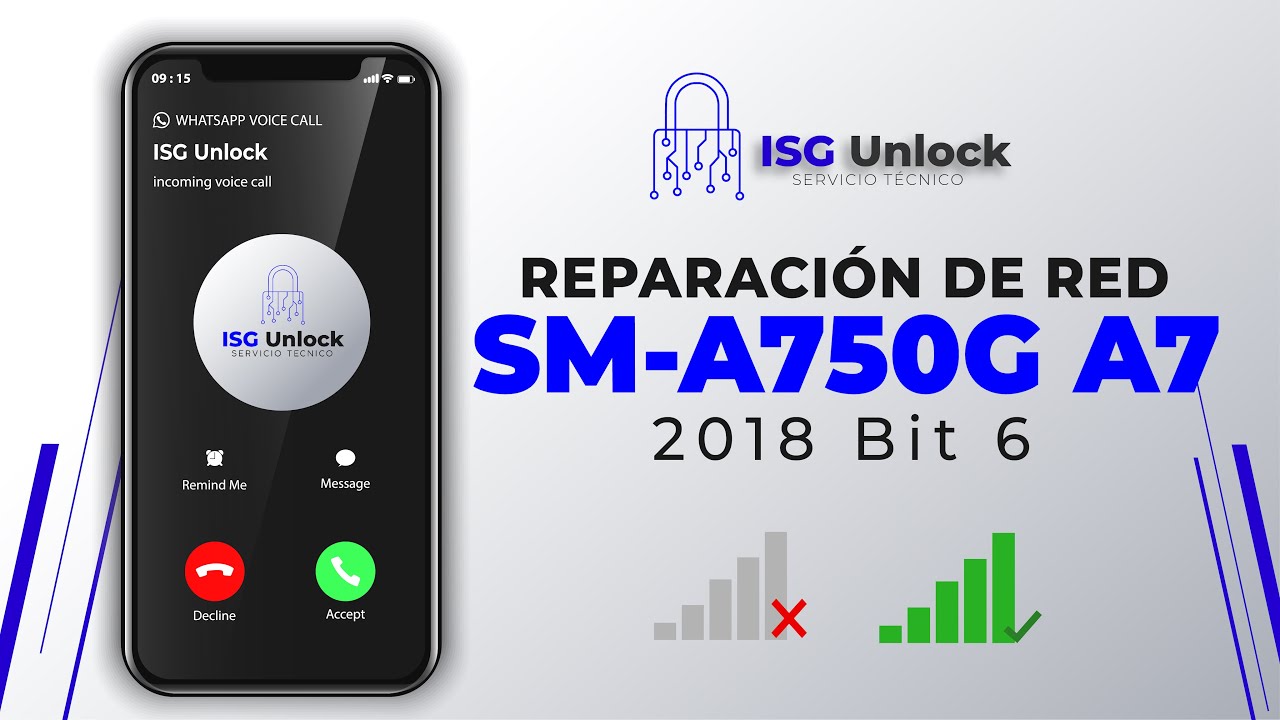 Reparación De Red F4 Repair  De Samsung A7 2018 SM-A750G Bit 6 Con Z3X