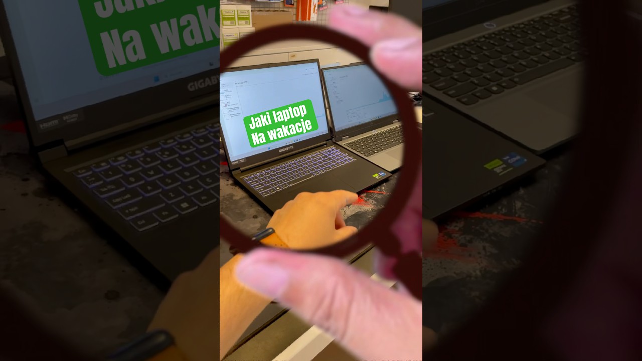 Jaki wybrać laptop na wakacje ? Lenovo czy Gigabyte ? #laptop #nawakacje