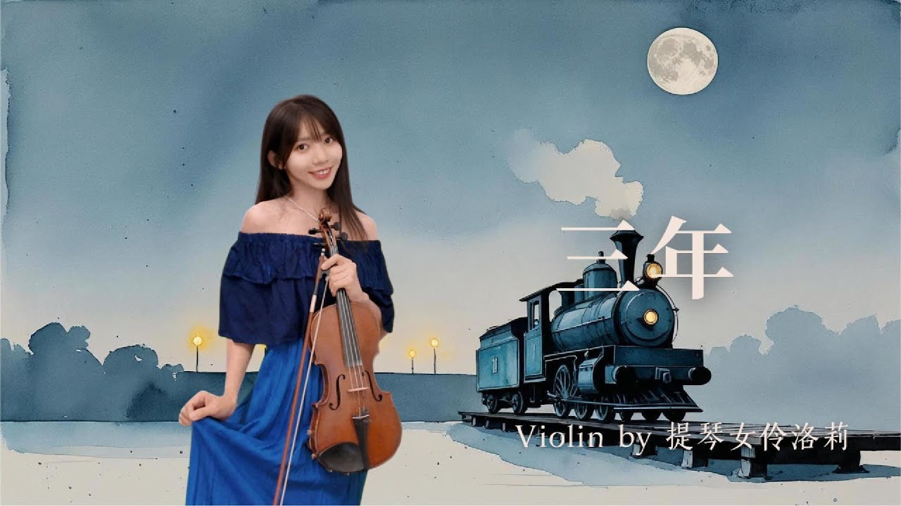 🎻 〈三年〉｜李香蘭 1940年代經典時代曲｜小提琴演奏 Violin Cover｜提琴女伶洛莉