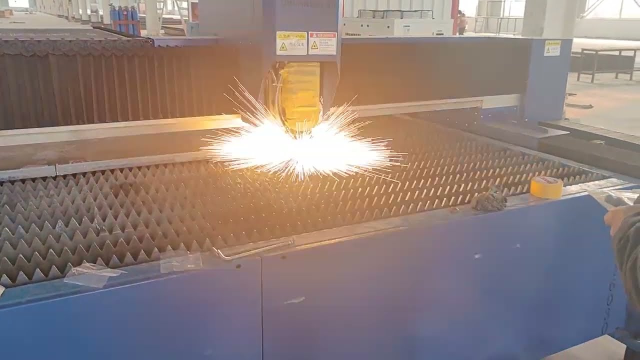 20KW 20000W 35mm Mild carbon steel CNC Fiber laser cutting machine,laser cutter CH-LS-16030-20000W