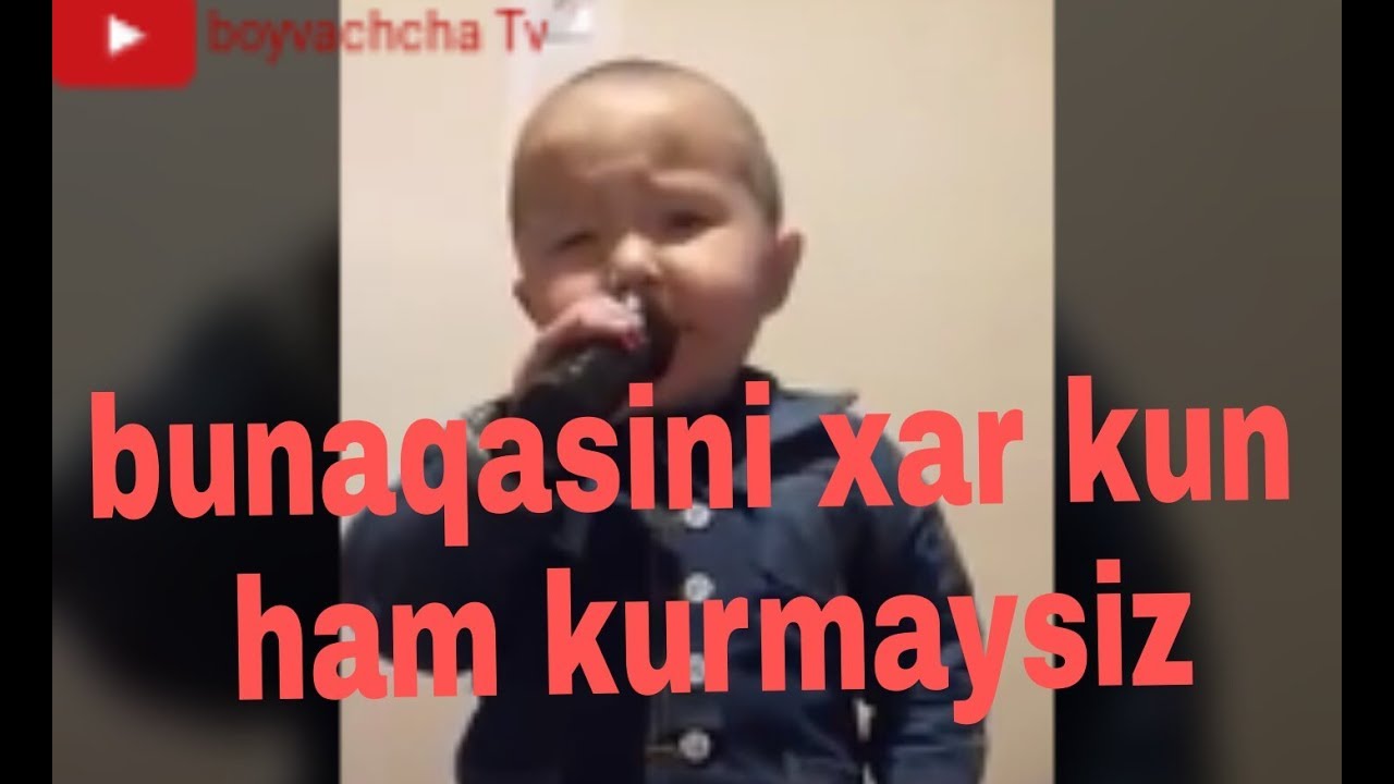 Uch yoshlik UZBEK bolachasi internetni yorvordi qoil qomasdan iloji yo'q
