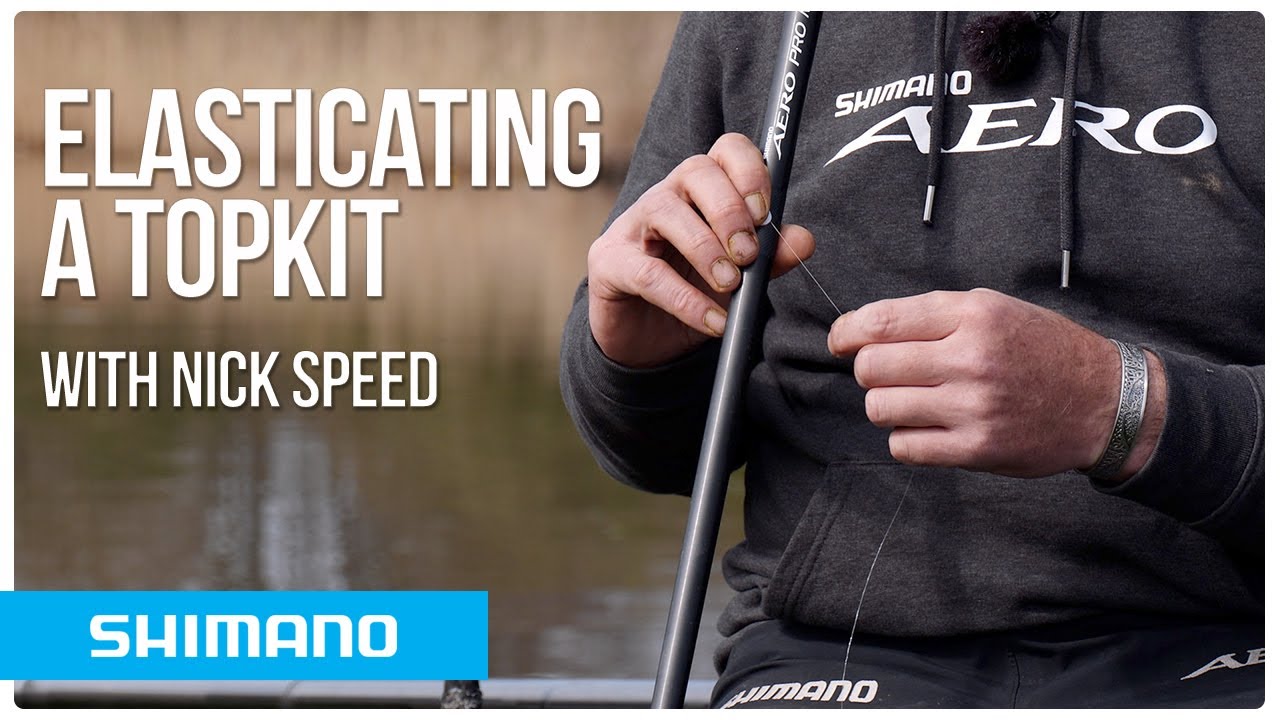 How to: Elasticating a Topkit -  The Nick Speed Way | Pole fishing tips