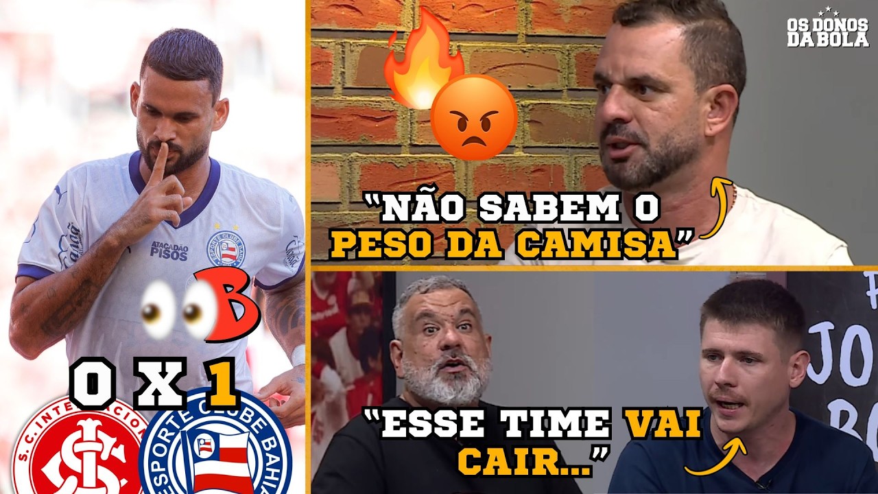 MAGRÃO vai à LOUCURA com INTER NA LANTERNA do Brasileirão | ANÁLISE de Inter 0x1 Bahia | 