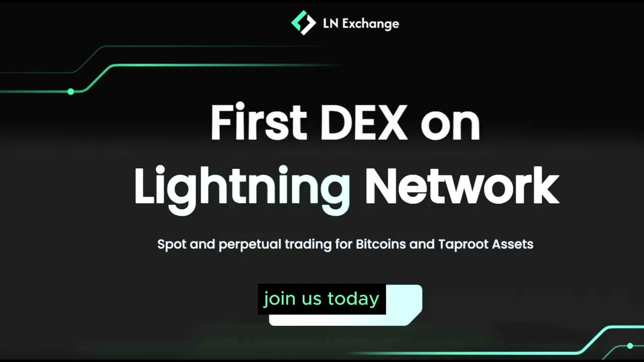 LN exchange frist dex on  Lightning Network #bitcoin #btc #crypto