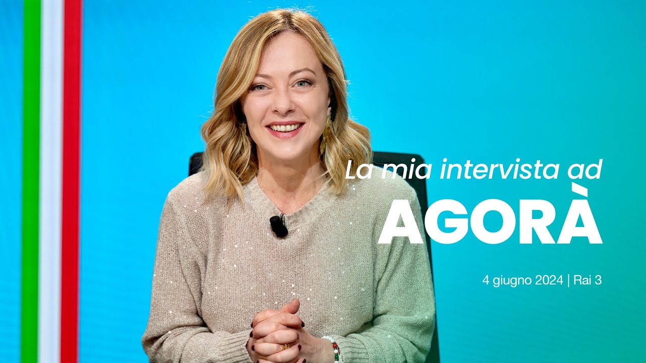 Intervista ad Agorà | 4 giugno 2024