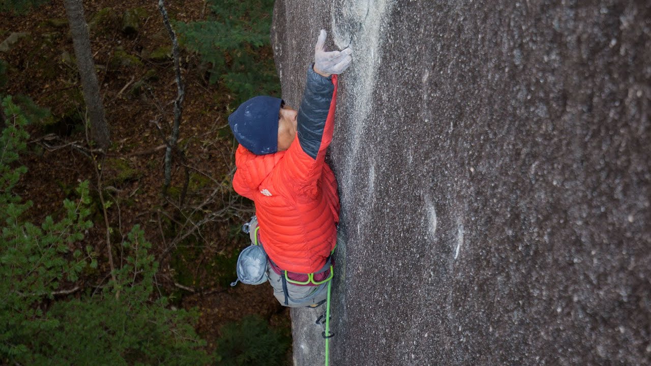 Yuji Hirayama send Ninja 5.14a (8b+) 32 years after the first ascent Stephan Glowacz.