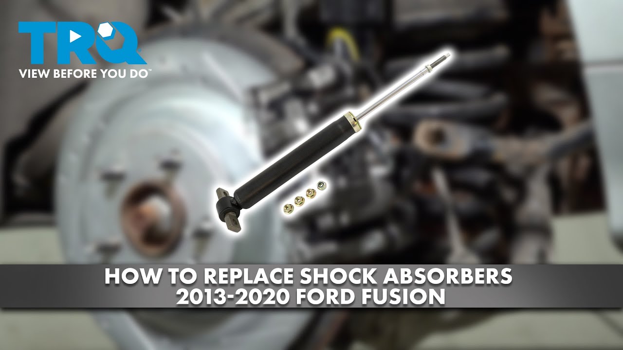 Как заменить амортизаторы Ford Fusion 2013-2020