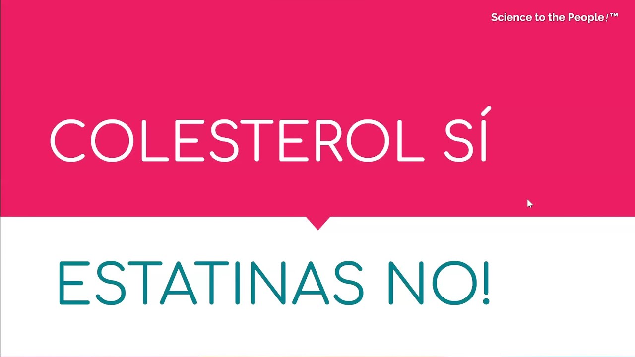 COLESTEROL SÍ, ESTATINAS NO por Ernesto Prieto Gratacós