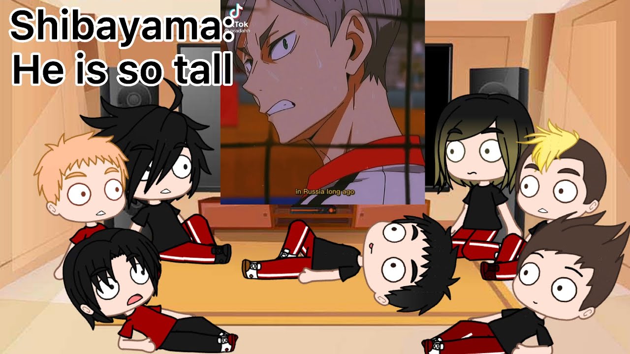 Past Nekoma react to Lev
