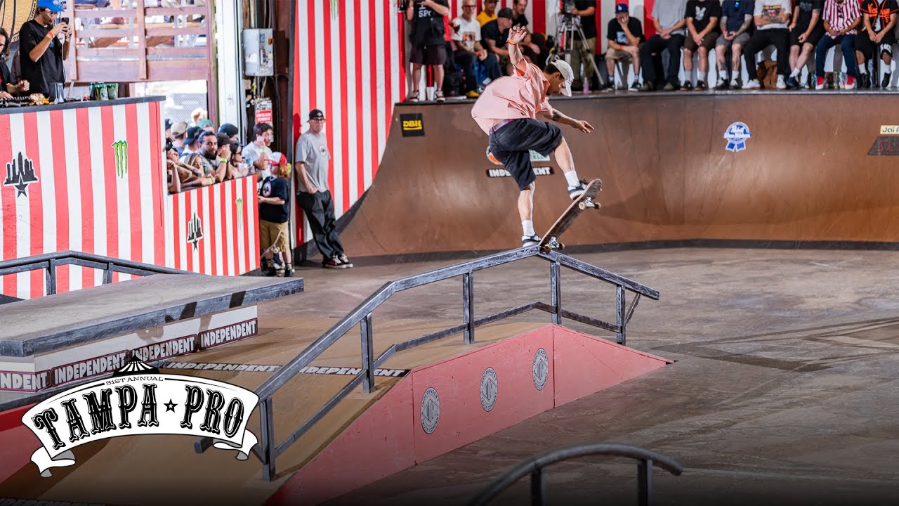 Tampa Pro 2025: Angelo Caro's 3rd Place Run