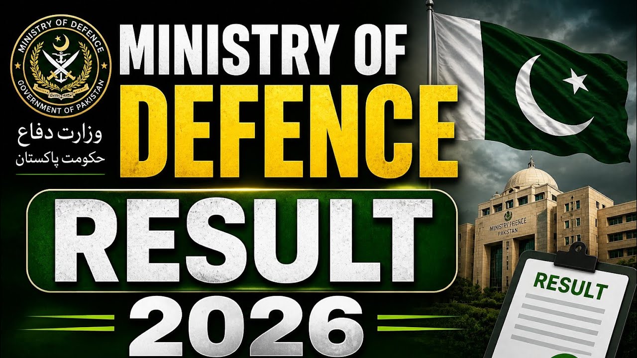 Ministry Of Defence Result 2026 How To Check Result 