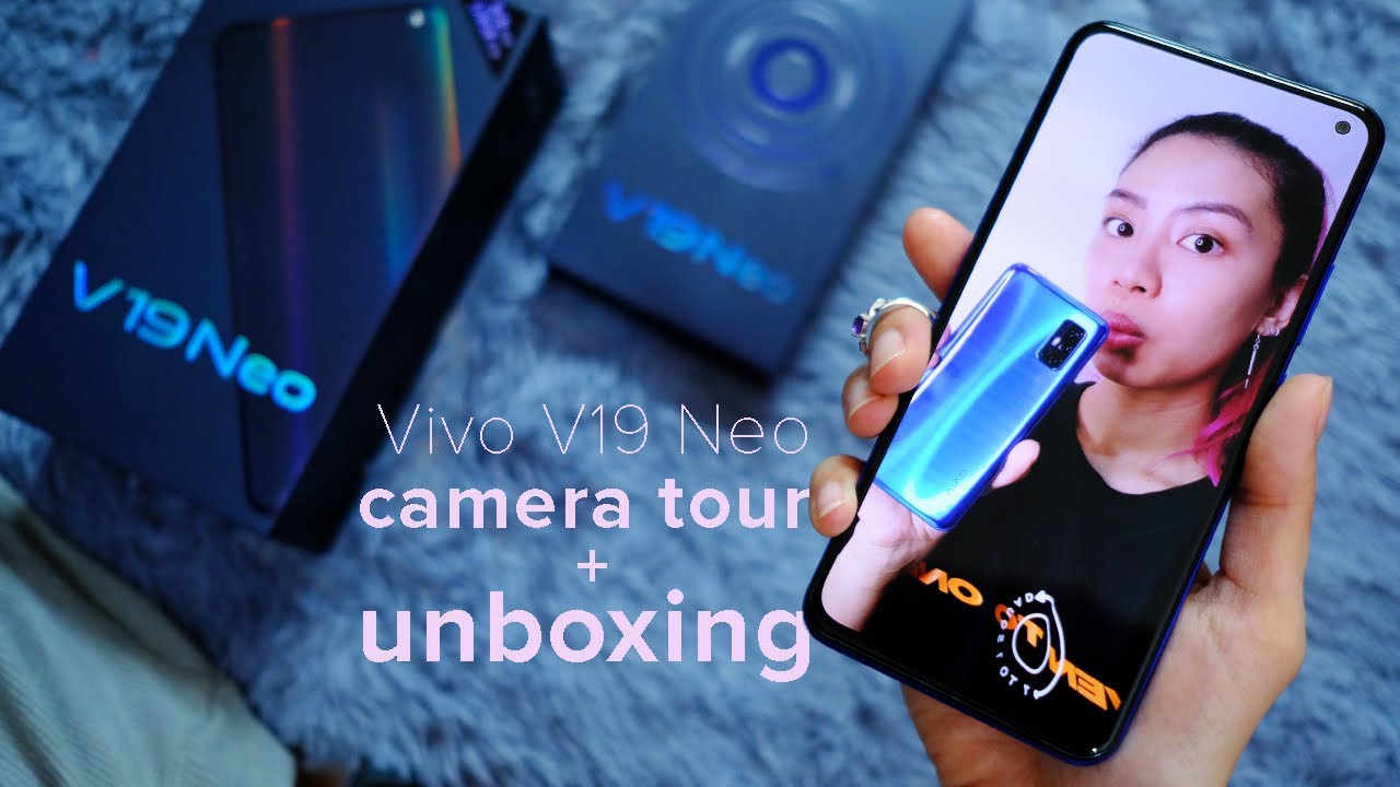 Vivo V19 Neo camera tour + unboxing