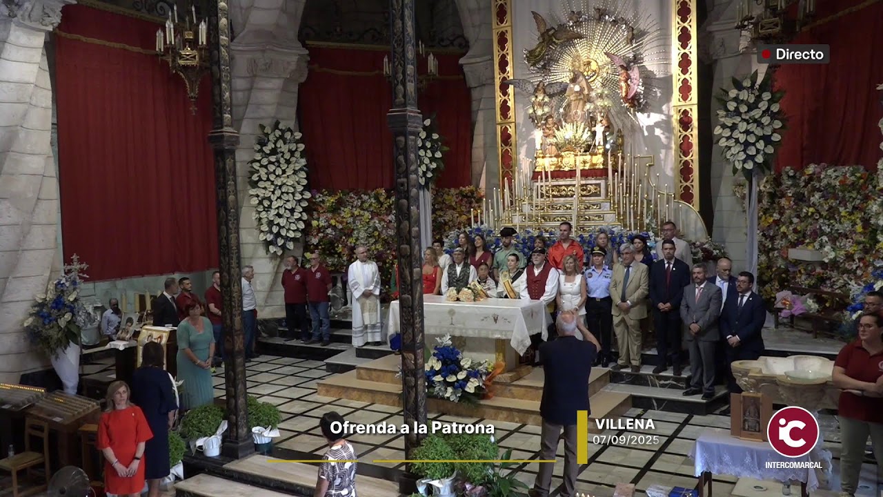 DIRECTO #VILLENA: Ofrenda a la Patrona