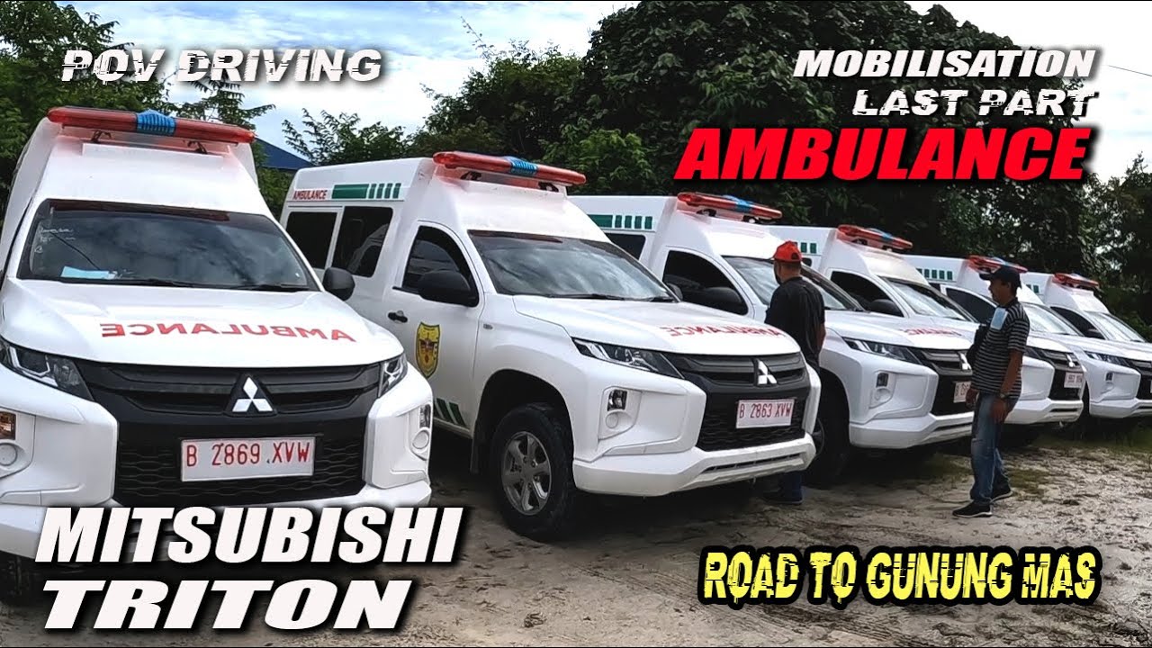 POV DRIVING MITSUBISHI TRITON [ambulance] last part