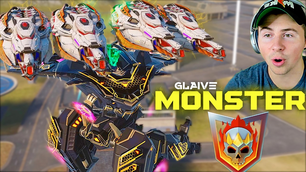 Buffed Glaive Ue Ao Ming Is A MONSTER... 1.1s Reload Melting Tank Titans | War Robots