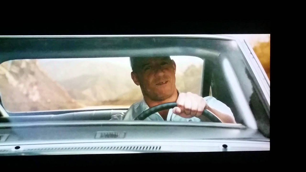 Fast and the Furious 7 ending scene . For Paul .