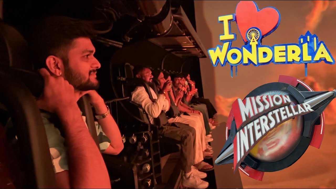 We Tried EVERYTHING at Wonderla Hyderabad 🎢 | Mission Interstellar, Hyperverse, Water Park & Rides!
