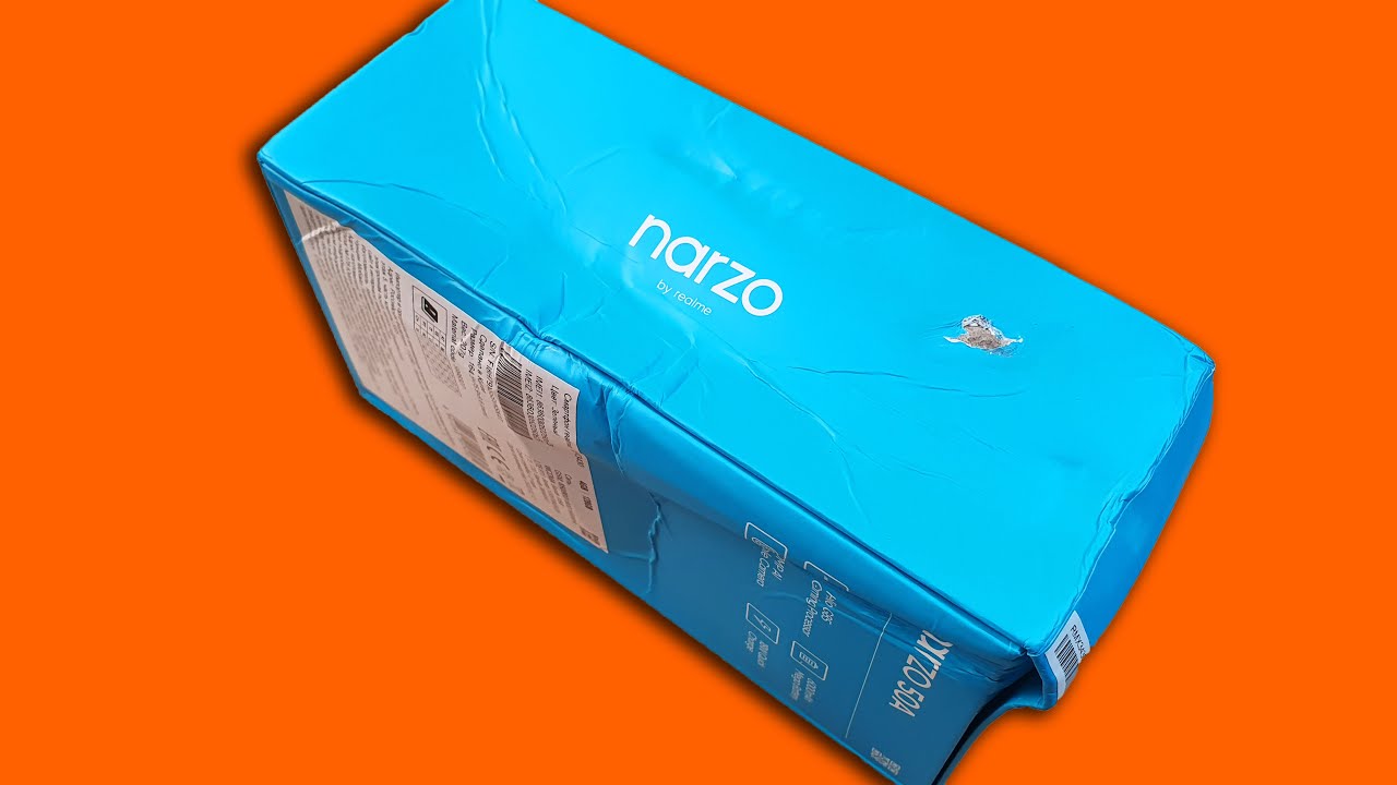 ПРИШЕЛ МЯТЫЙ ТЕЛЕФОН NARZO 50A С ALIEXPRESS