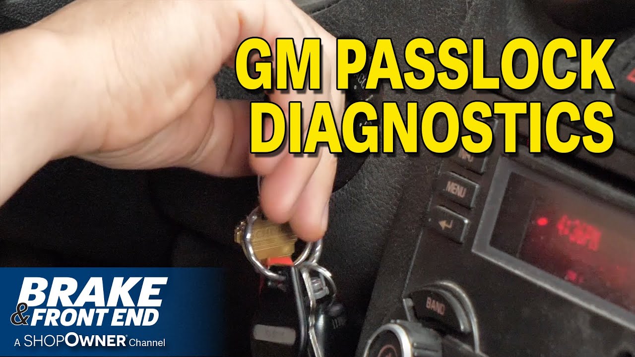 Диагностика GM Passlock