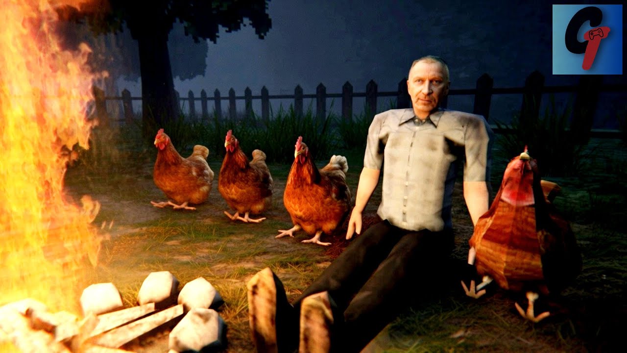 Jogo bizarro sobre um criador de galinhas - KACIPBARA
