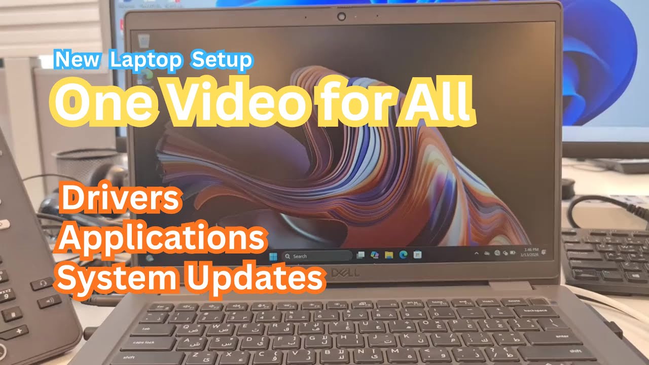 2026 New Device Full Setup Drivers & Applications Installation, Windows Updates tutorial #hdamstech