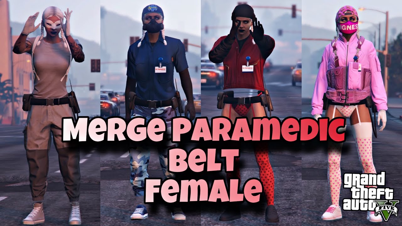 MERGE PARAMEDIC BELT| FEMALE | GTA5