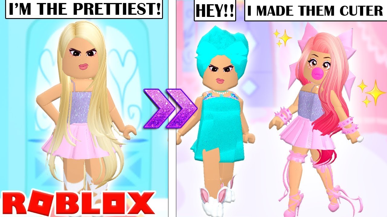 The Mean Girl Called Me Ugly So I COPIED HER Outfit And Made It BETTER... Roblox Royale High