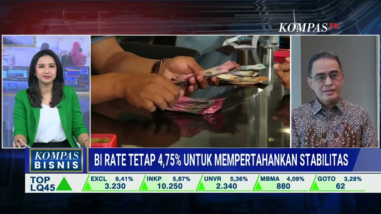 Bank Indonesia Pertahankan BI Rate 4,75 Persen, Pertahankan Stabilitas?